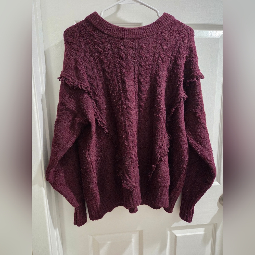 Design365 Burgundy Sweater